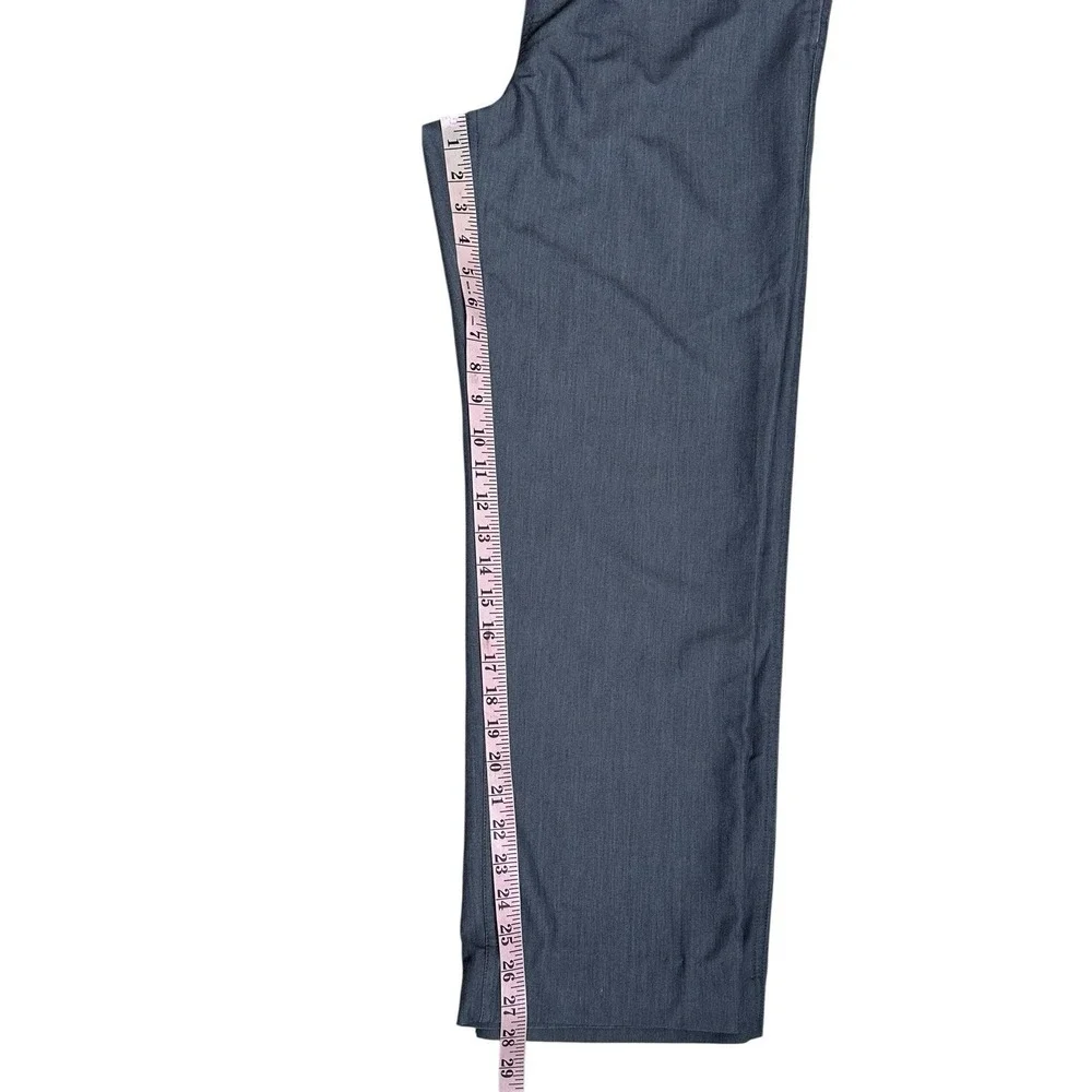 FIGS Technical Pisco Scrub Pants Men M Drawcord Stretch Waist Drawstring Gray